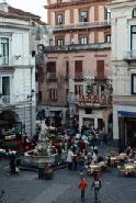 The central piazza in Amalfi